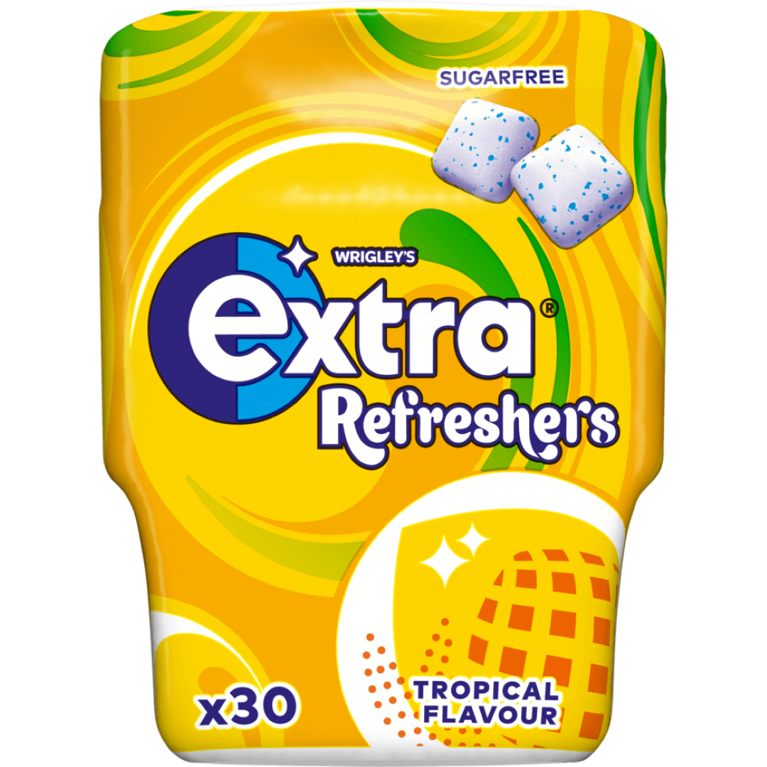 EXTRA REFRESHING GUM TROPICAL 30'S